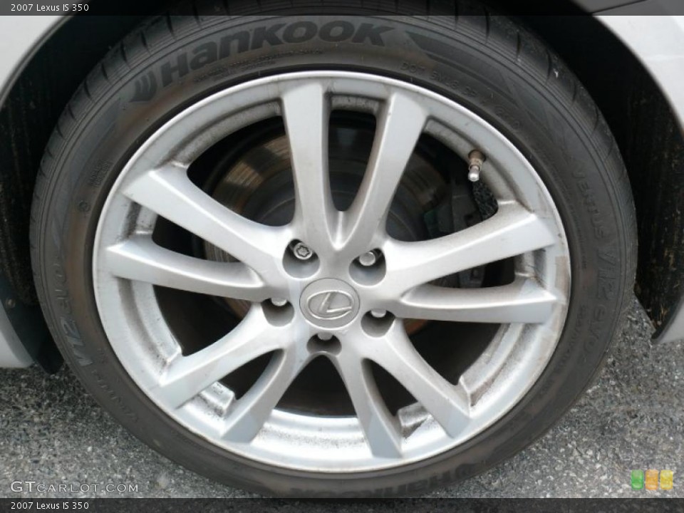 2007 Lexus IS 350 Wheel and Tire Photo #41531357