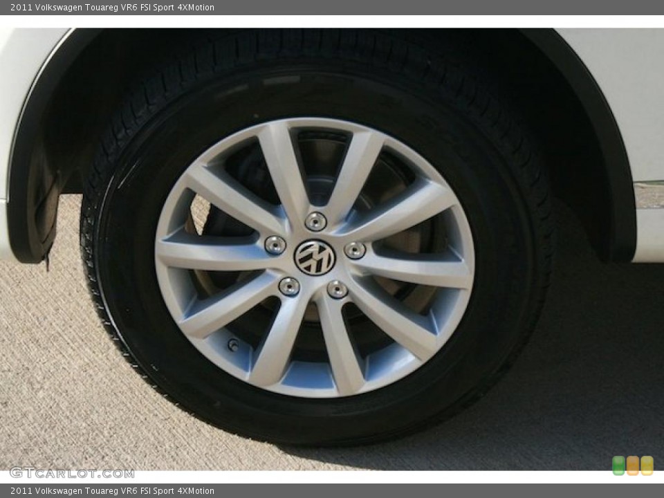 2011 Volkswagen Touareg VR6 FSI Sport 4XMotion Wheel and Tire Photo #41531689