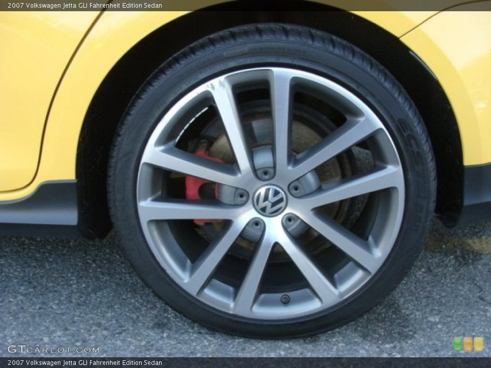 2007 Volkswagen Jetta GLI Fahrenheit Edition Sedan Wheel and Tire Photo #41535092