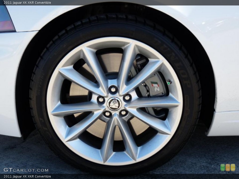 2011 Jaguar XK XKR Convertible Wheel and Tire Photo #41535572