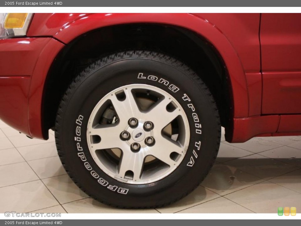 2005 Ford Escape Limited 4WD Wheel and Tire Photo #41535584