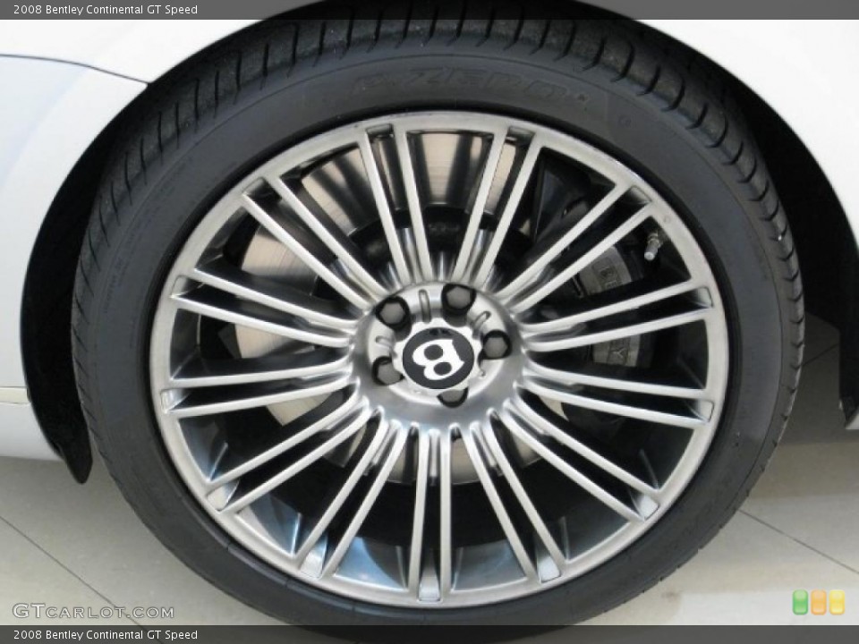 2008 Bentley Continental GT Speed Wheel and Tire Photo #41535612