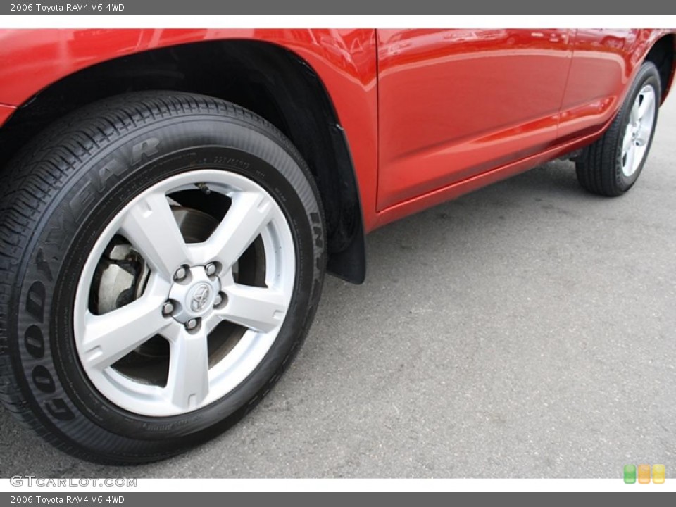 2006 Toyota RAV4 V6 4WD Wheel and Tire Photo #41540388