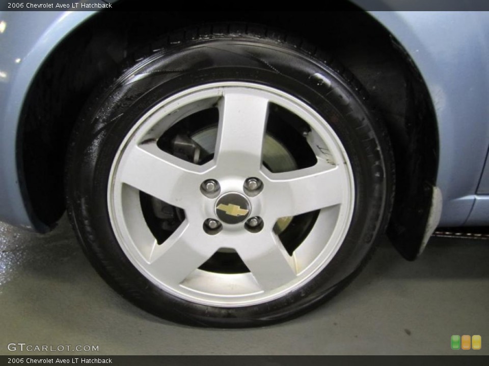 2006 Chevrolet Aveo LT Hatchback Wheel and Tire Photo #41542604