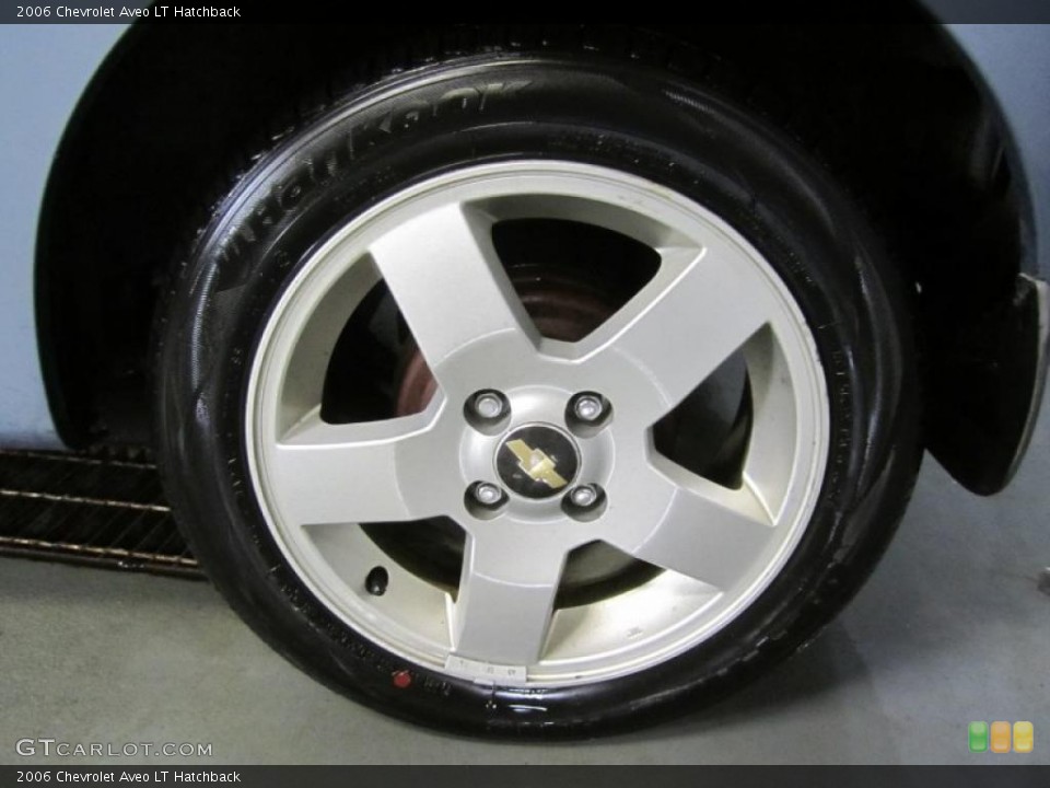 2006 Chevrolet Aveo LT Hatchback Wheel and Tire Photo #41542624