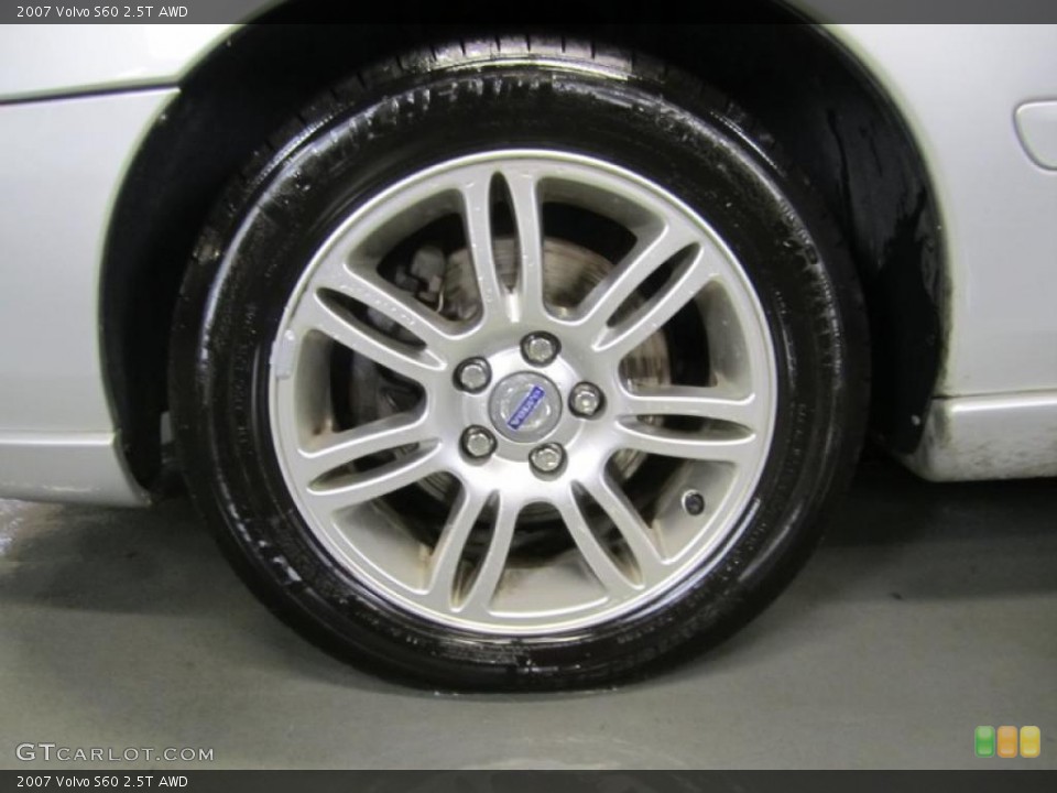 2007 Volvo S60 2.5T AWD Wheel and Tire Photo #41543476