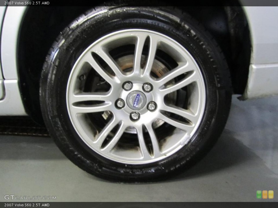 2007 Volvo S60 2.5T AWD Wheel and Tire Photo #41543484