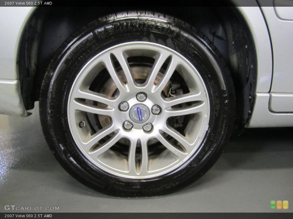 2007 Volvo S60 2.5T AWD Wheel and Tire Photo #41543606