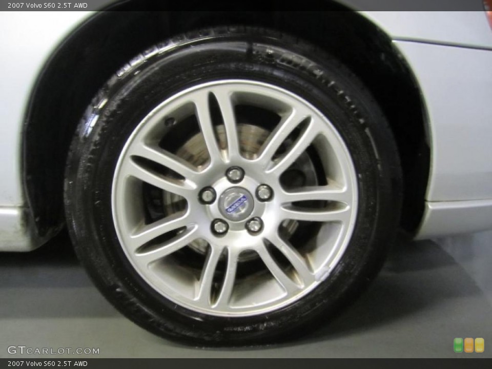 2007 Volvo S60 2.5T AWD Wheel and Tire Photo #41543619