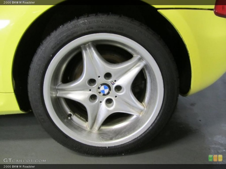 2000 BMW M Roadster Wheel and Tire Photo #41544357