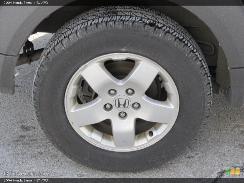 2004 Honda Element EX AWD Wheel and Tire Photo #41546117