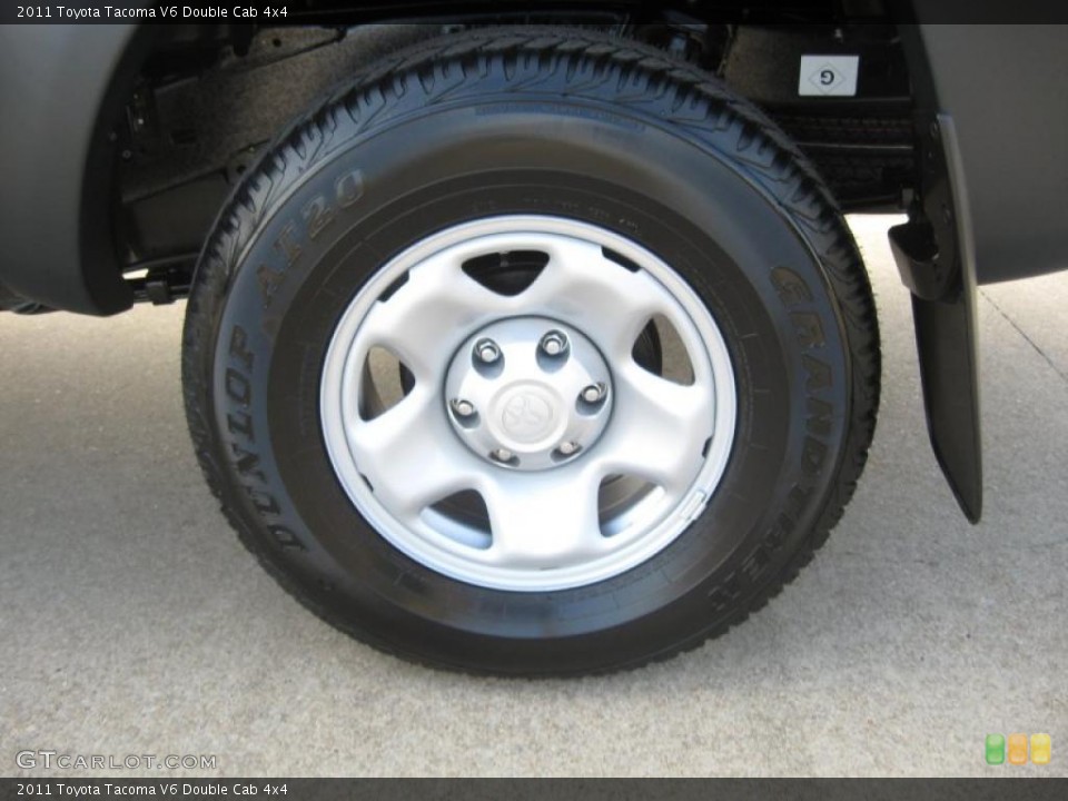 2011 Toyota Tacoma V6 Double Cab 4x4 Wheel and Tire Photo #41549742