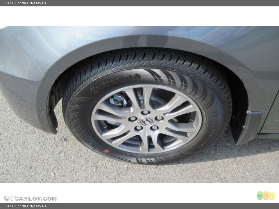 2011 Honda Odyssey EX Wheel and Tire Photo #41554686