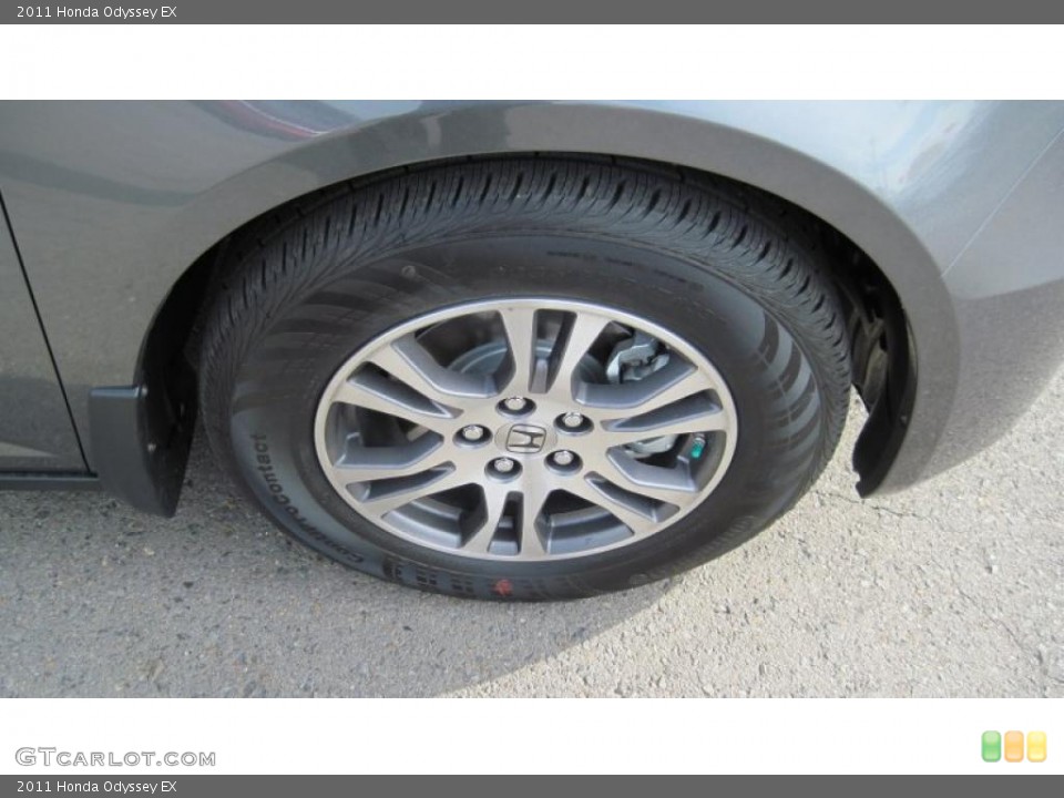 2011 Honda Odyssey EX Wheel and Tire Photo #41554738