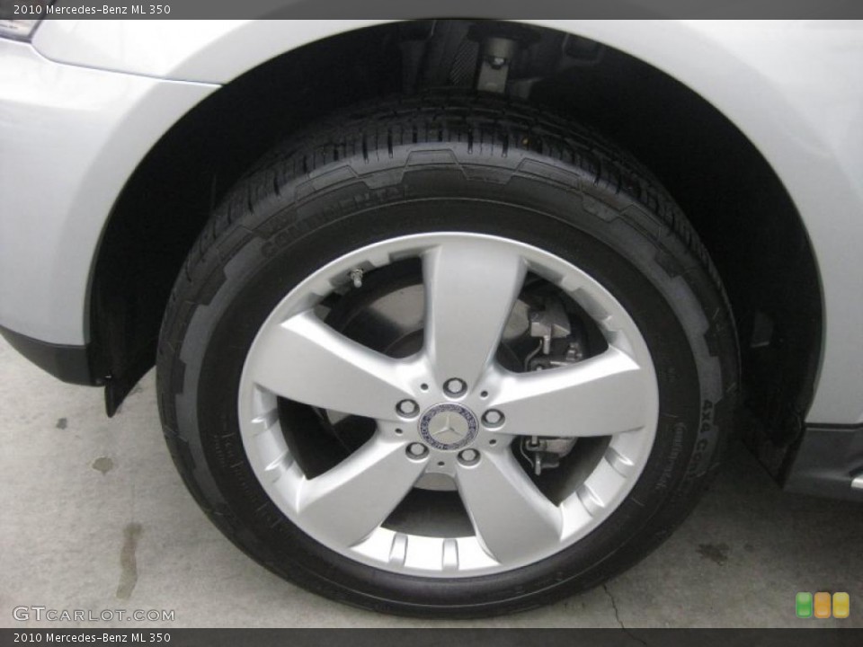 2010 Mercedes-Benz ML 350 Wheel and Tire Photo #41555014