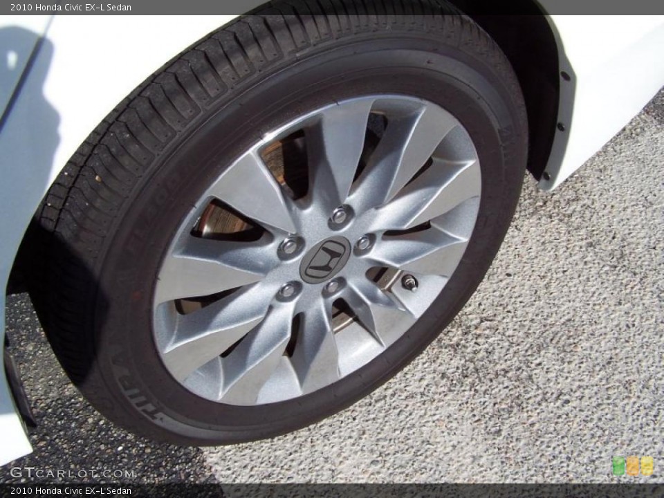 2010 Honda Civic EX-L Sedan Wheel and Tire Photo #41561491