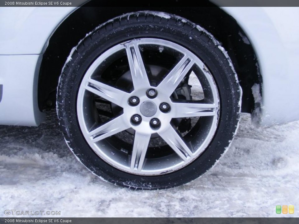 2008 Mitsubishi Eclipse SE V6 Coupe Wheel and Tire Photo #41567011