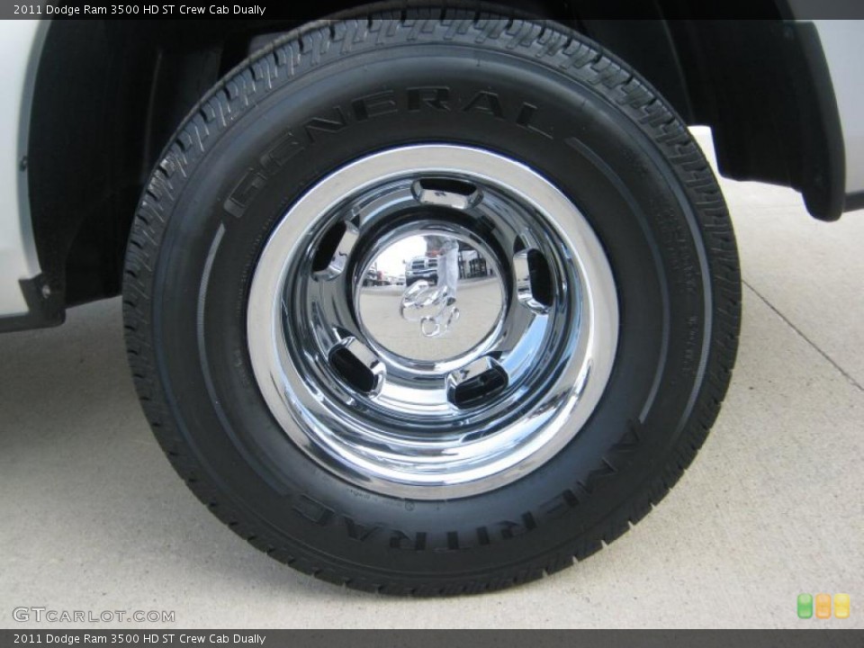 2011 Dodge Ram 3500 HD ST Crew Cab Dually Wheel and Tire Photo #41569755
