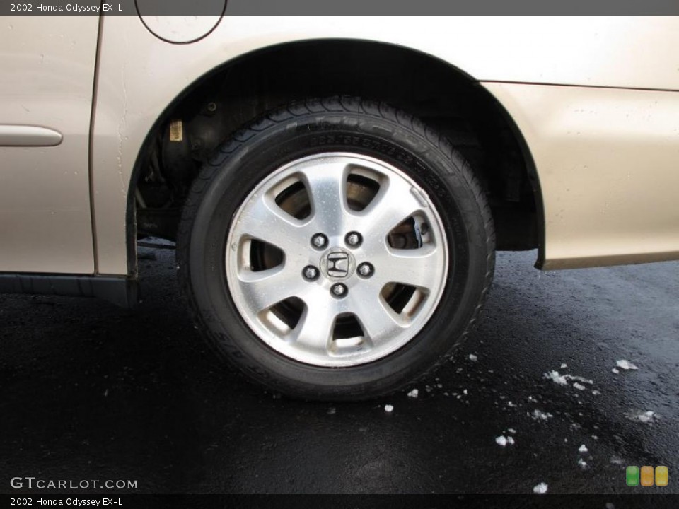2002 Honda Odyssey EX-L Wheel and Tire Photo #41574343