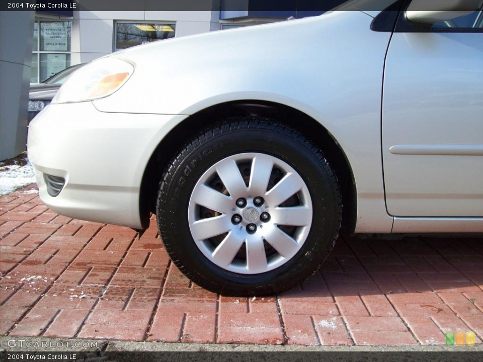 2004 Toyota Corolla LE Wheel and Tire Photo #41576619