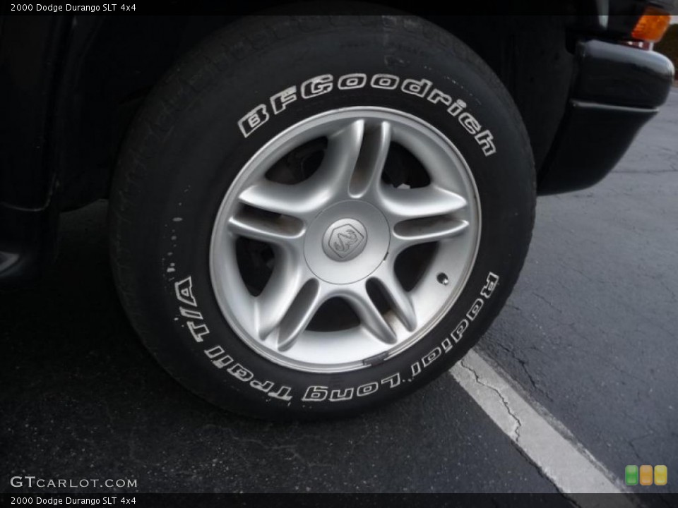 2000 Dodge Durango SLT 4x4 Wheel and Tire Photo #41579079
