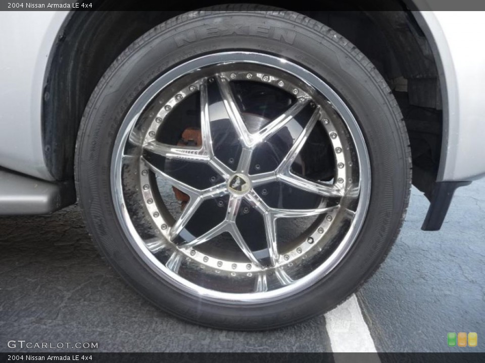 2004 Nissan Armada Custom Wheel and Tire Photo #41580291