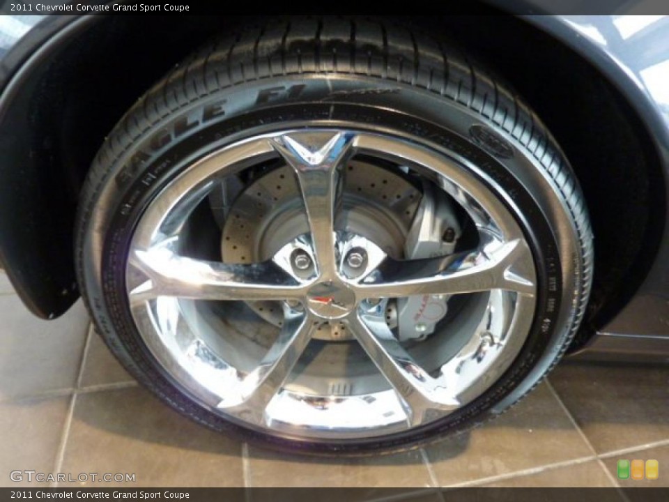 2011 Chevrolet Corvette Grand Sport Coupe Wheel and Tire Photo #41582323