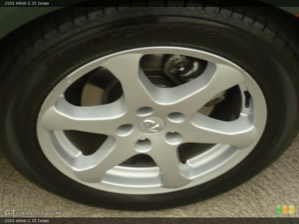 2003 Infiniti G 35 Sedan Wheel and Tire Photo #41585535