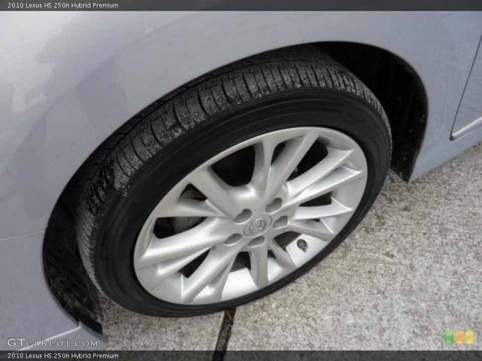 2010 Lexus HS 250h Hybrid Premium Wheel and Tire Photo #41587335