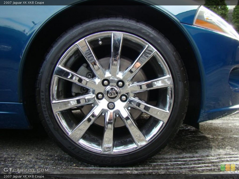2007 Jaguar XK XK8 Coupe Wheel and Tire Photo #41596137