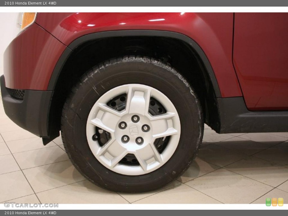 2010 Honda Element LX 4WD Wheel and Tire Photo #41603205