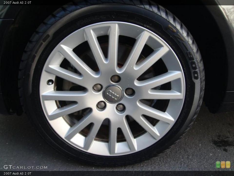 2007 Audi A3 2.0T Wheel and Tire Photo #41603945