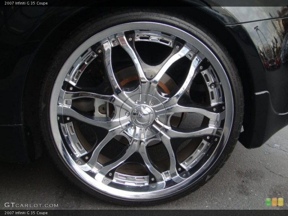 2007 Infiniti G Custom Wheel and Tire Photo #41605077