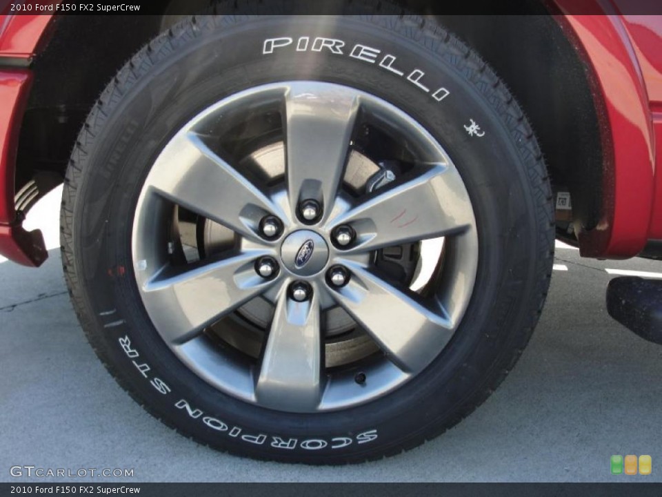 2010 Ford F150 FX2 SuperCrew Wheel and Tire Photo #41605441