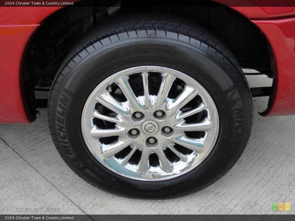 2004 Chrysler Town & Country Limited Wheel and Tire Photo #41612476