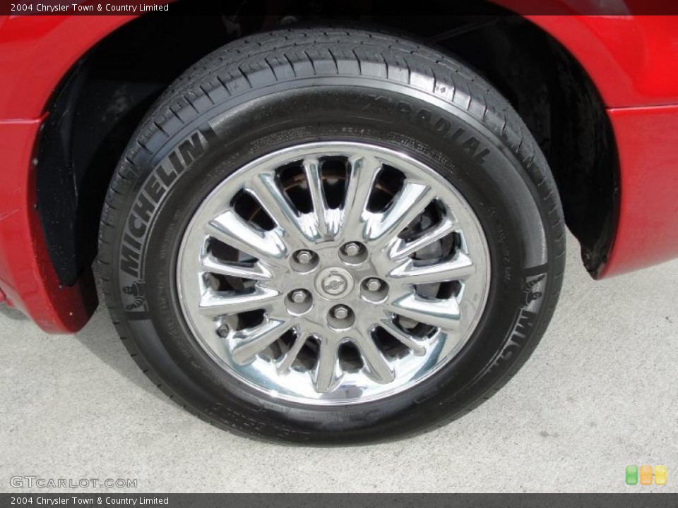 2004 Chrysler Town & Country Limited Wheel and Tire Photo #41612512