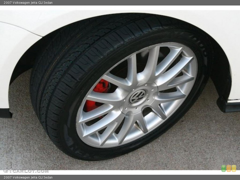 2007 Volkswagen Jetta GLI Sedan Wheel and Tire Photo #41617393