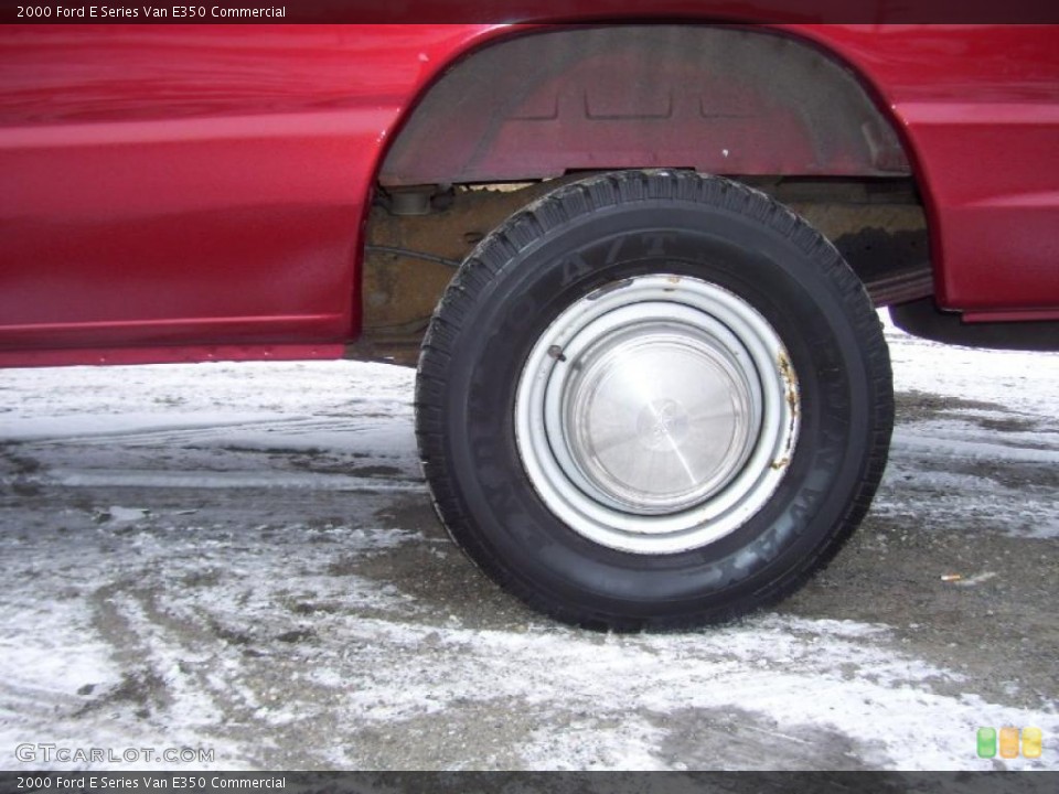 2000 Ford E Series Van E350 Commercial Wheel and Tire Photo #41618986