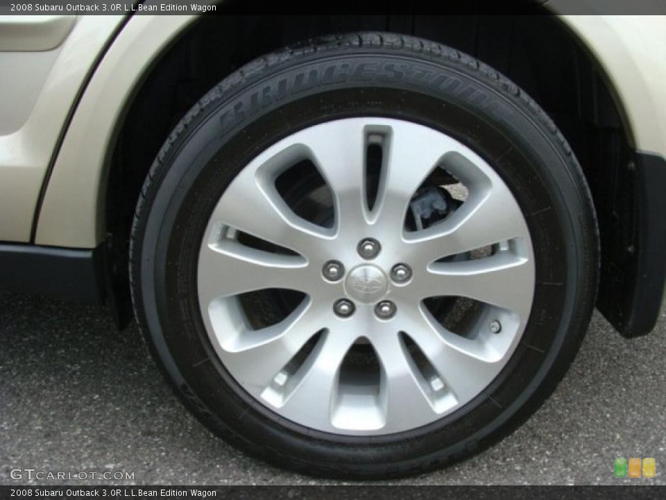 2008 Subaru Outback 3.0R L.L.Bean Edition Wagon Wheel and Tire Photo #41619510