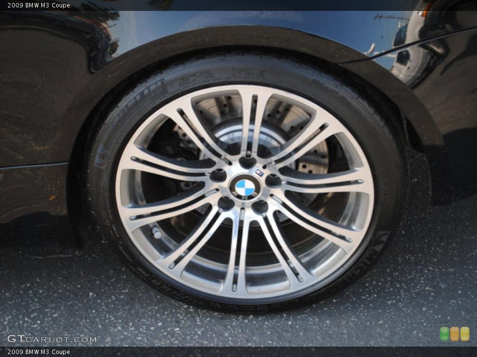 2009 BMW M3 Coupe Wheel and Tire Photo #41619954