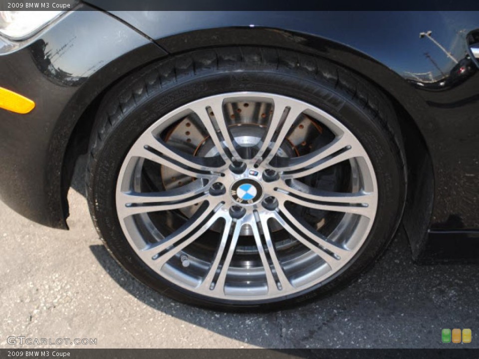 2009 BMW M3 Coupe Wheel and Tire Photo #41620030