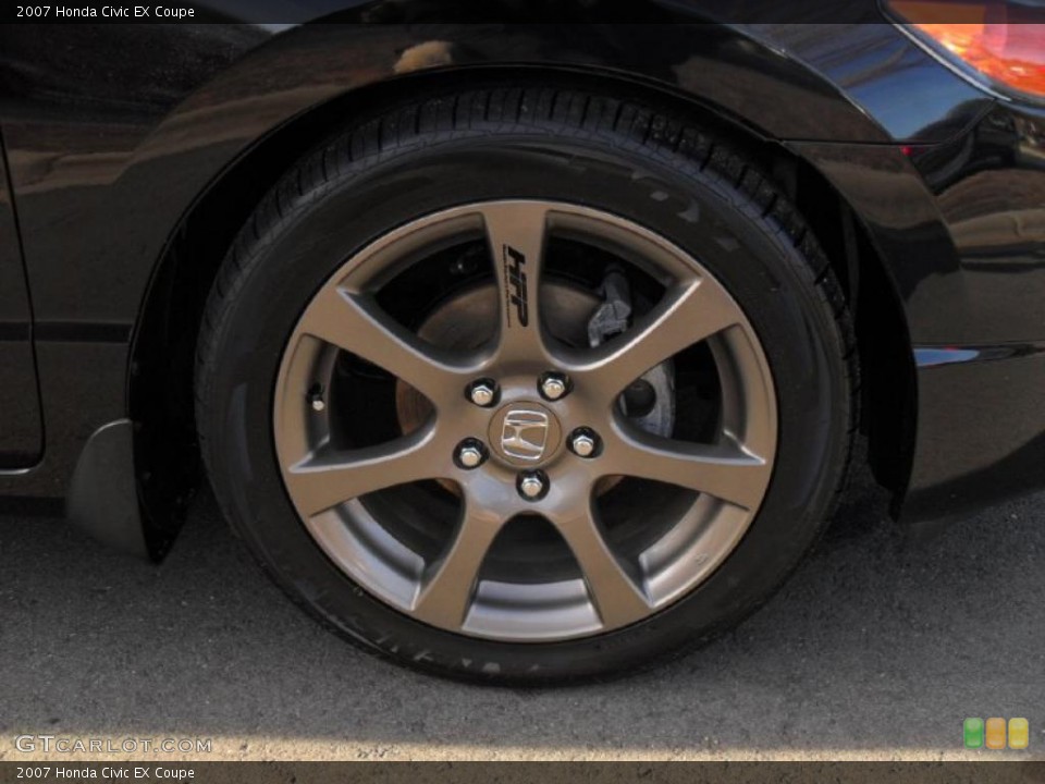 2007 Honda Civic Custom Wheel and Tire Photo #41622514