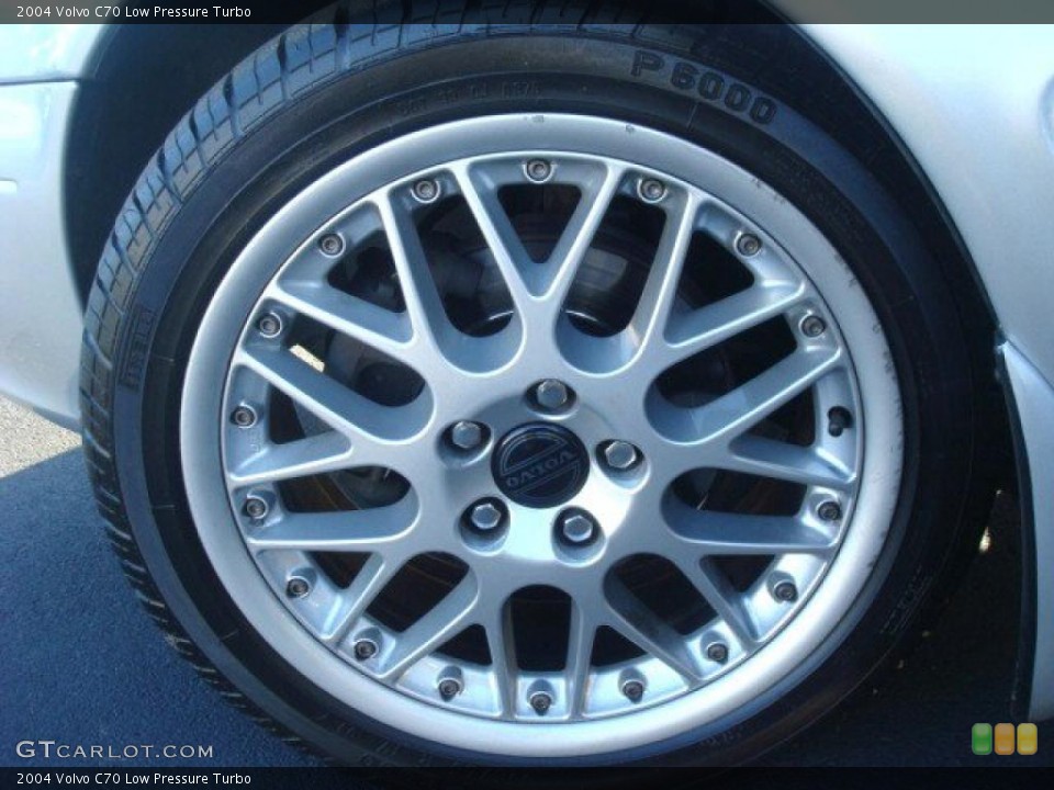 2004 Volvo C70 Low Pressure Turbo Wheel and Tire Photo #41625454