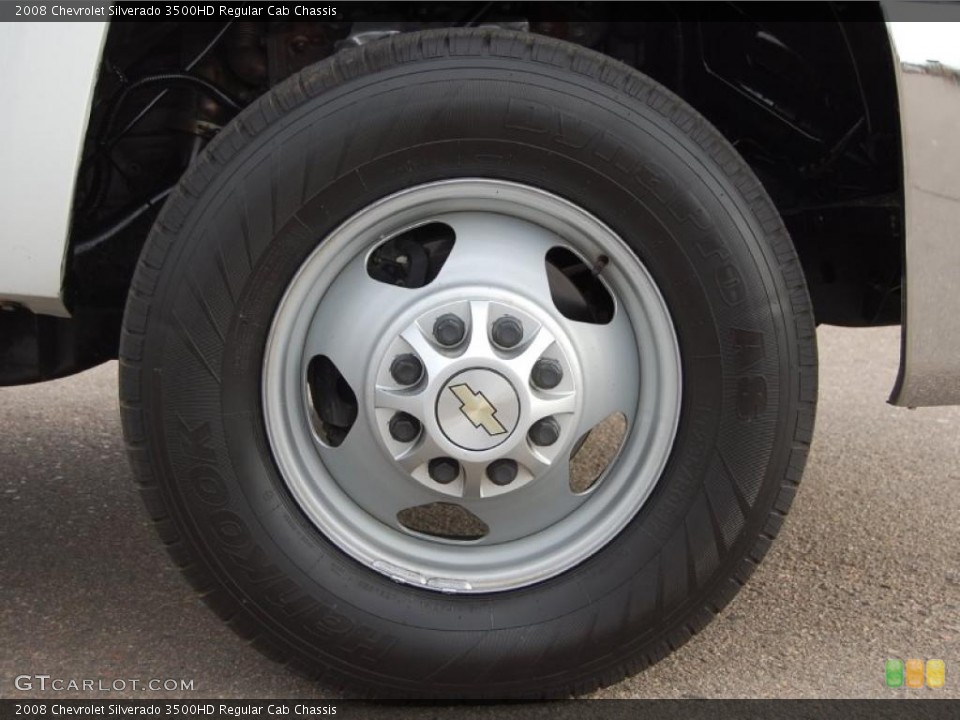 2008 Chevrolet Silverado 3500HD Regular Cab Chassis Wheel and Tire Photo #41627034