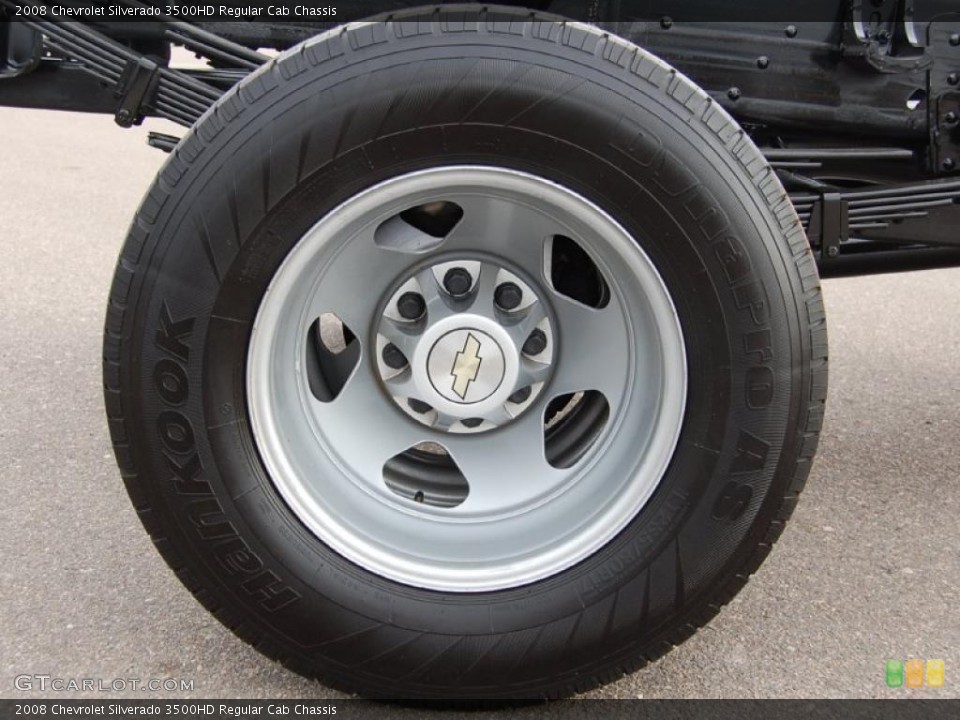 2008 Chevrolet Silverado 3500HD Regular Cab Chassis Wheel and Tire Photo #41627062