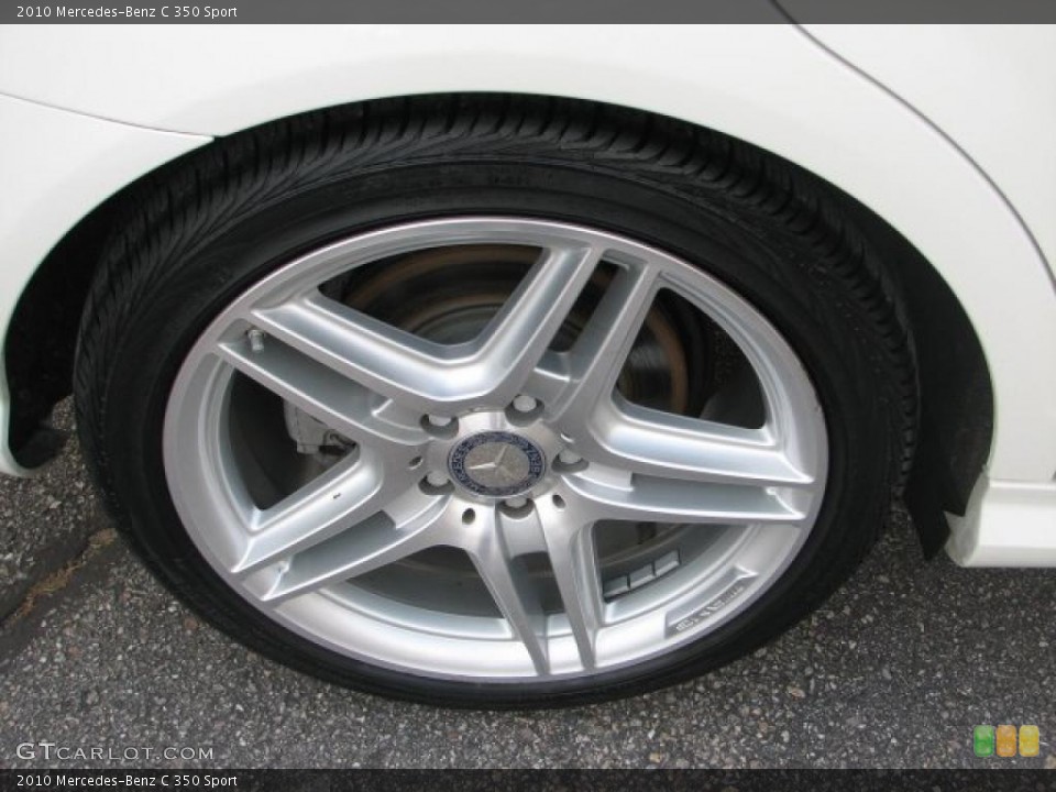 2010 Mercedes-Benz C 350 Sport Wheel and Tire Photo #41627629