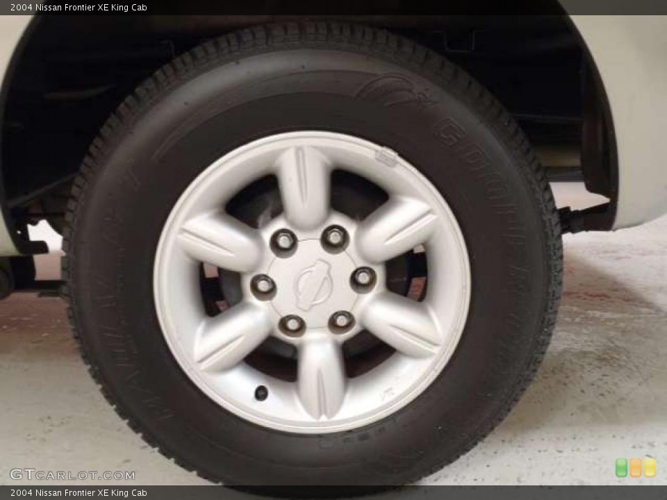 2004 Nissan Frontier XE King Cab Wheel and Tire Photo #41632691