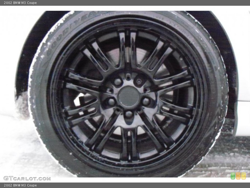 2002 BMW M3 Coupe Wheel and Tire Photo #41637983