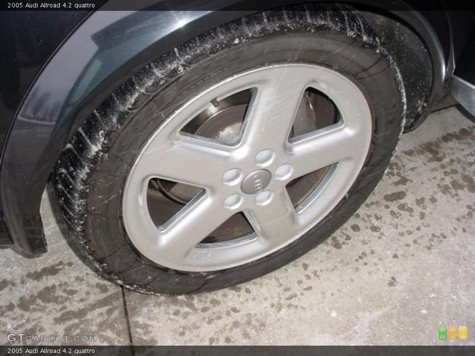 2005 Audi Allroad 4.2 quattro Wheel and Tire Photo #41644627