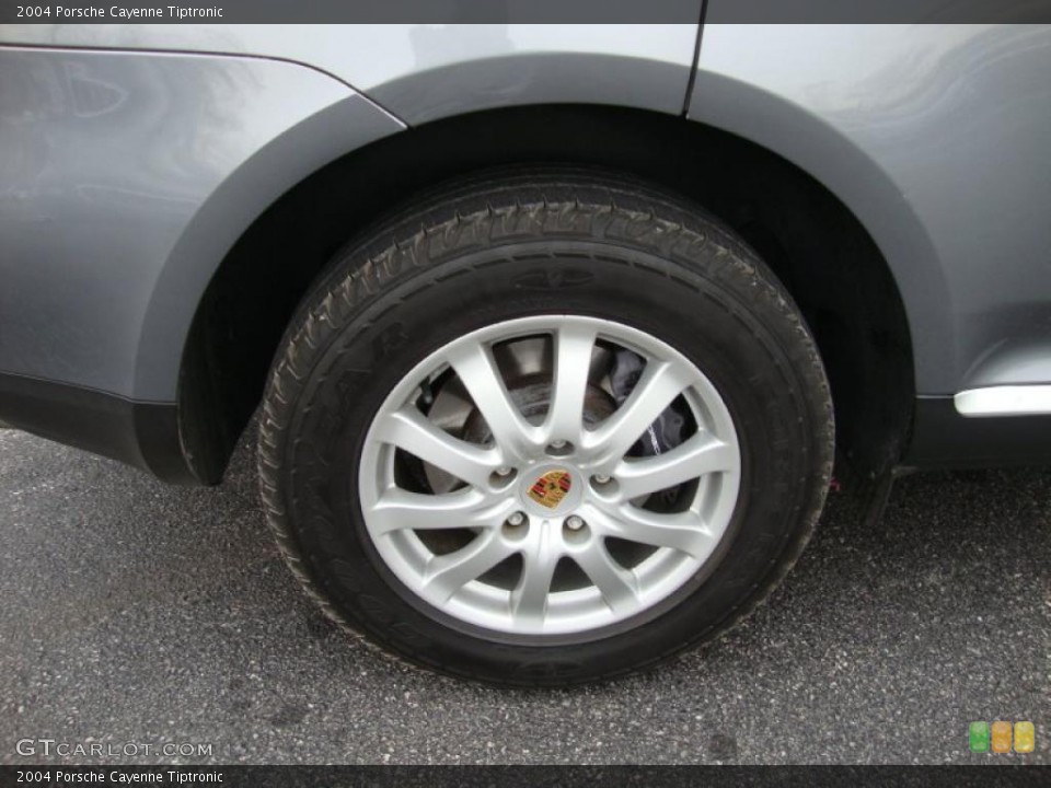 2004 Porsche Cayenne Tiptronic Wheel and Tire Photo #41645411